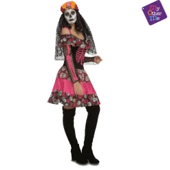 Disfraz de Día de los muertos adulto talla ML