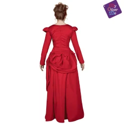 Disfraz de Dama roja del oeste ml adulto talla ML