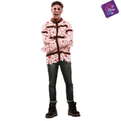 Disfraz de Demente sangriento ml hombre adulto talla ML