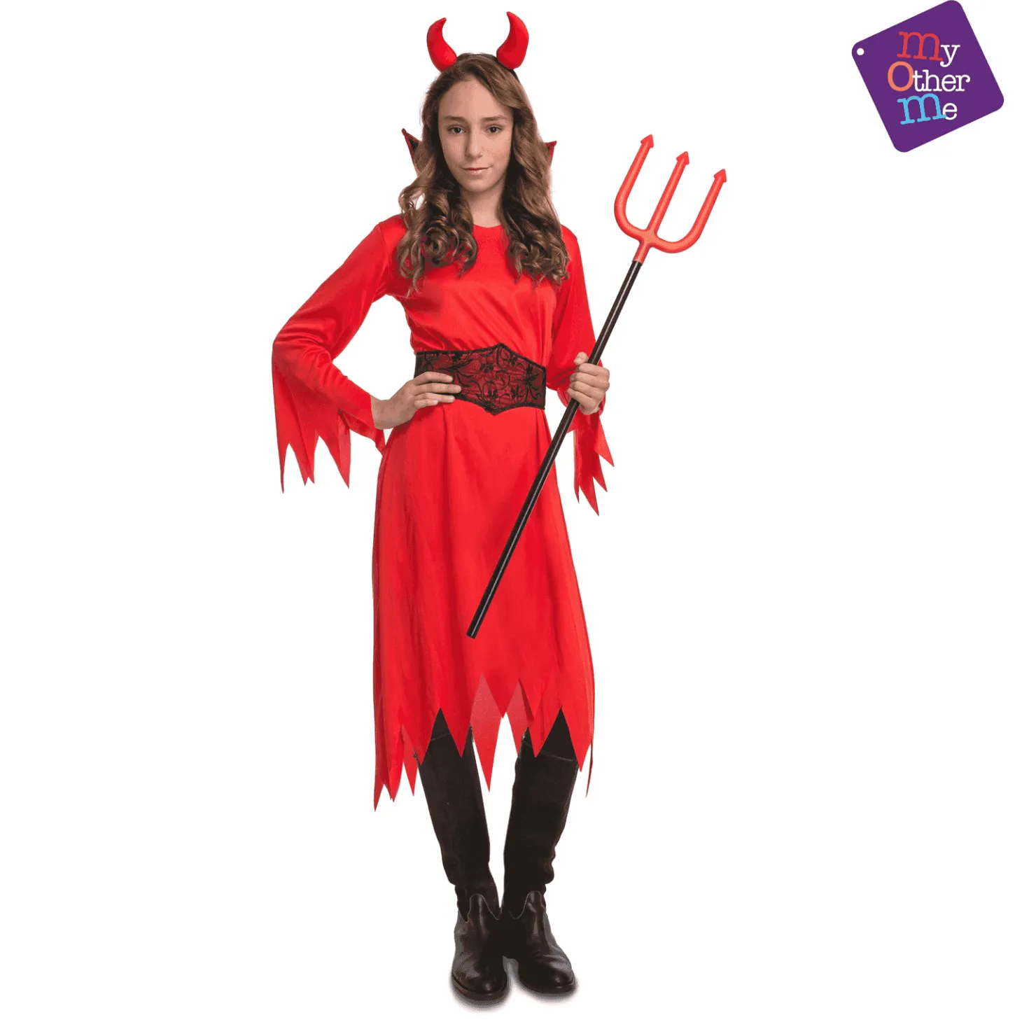 Disfraz de Diablesa 5-6 años infantil