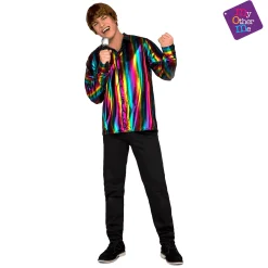 Disfraz de Disco shirt ml adulto talla ML