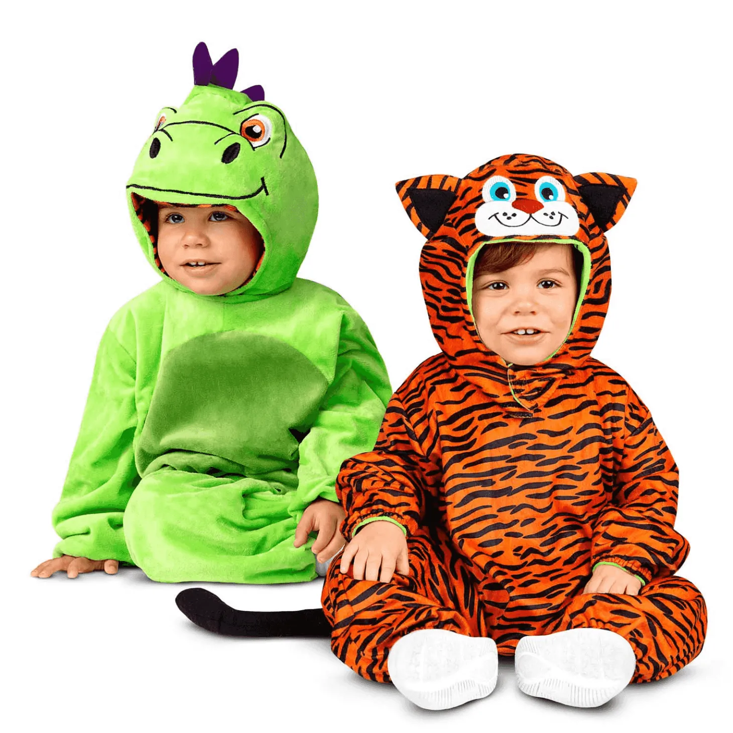 Disfraz de Dragon-tigre reversible 3-4 años infantil