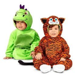 Disfraz de Dragon-tigre reversible 12-24 meses bebé