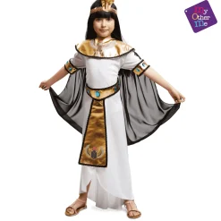 Disfraz de Egipcia oro 3-4 años infantil