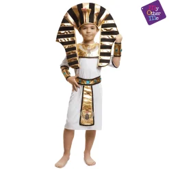 Disfraz de Egipcio oro 5-6 años infantil