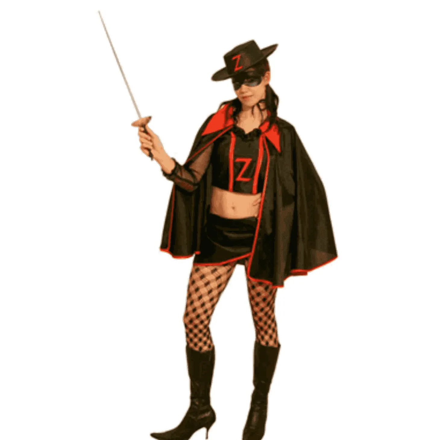 Disfraz De El Zorro Mujer Enmascarada