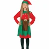 Disfraz de Elfa Infantil - Talla 3 a 4 Años