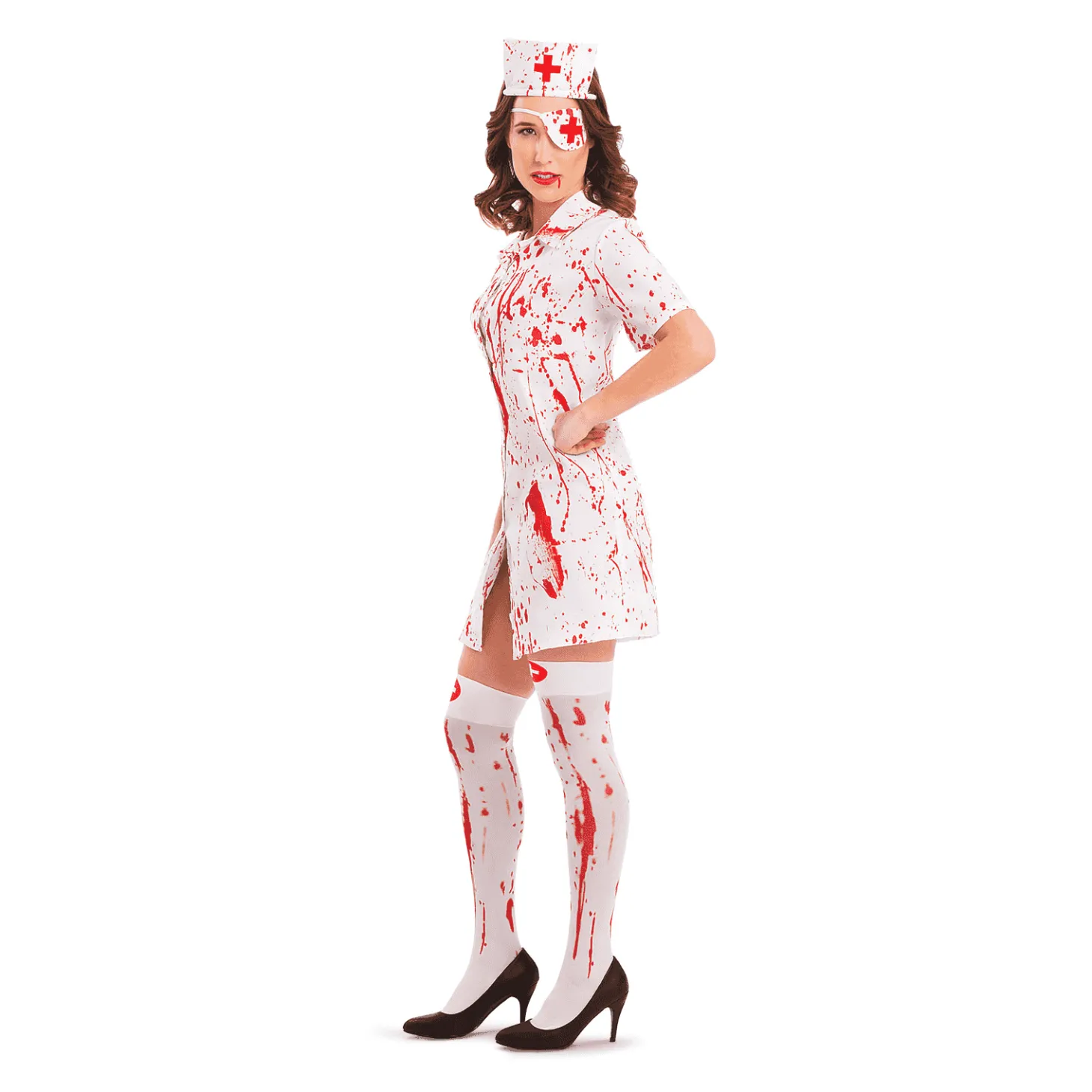 Disfraz de Enfermera ensangrentada adulto talla ML