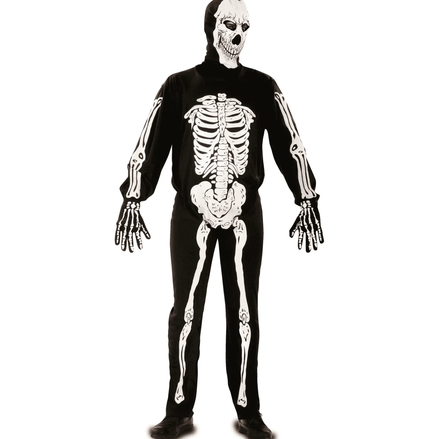 Disfraz de Esqueleto adulto talla ML