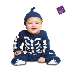 Disfraz de Esqueleto bebé cotton 12-24 meses bebé