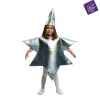 Disfraz de Estrella plateada 3-4 años infantil