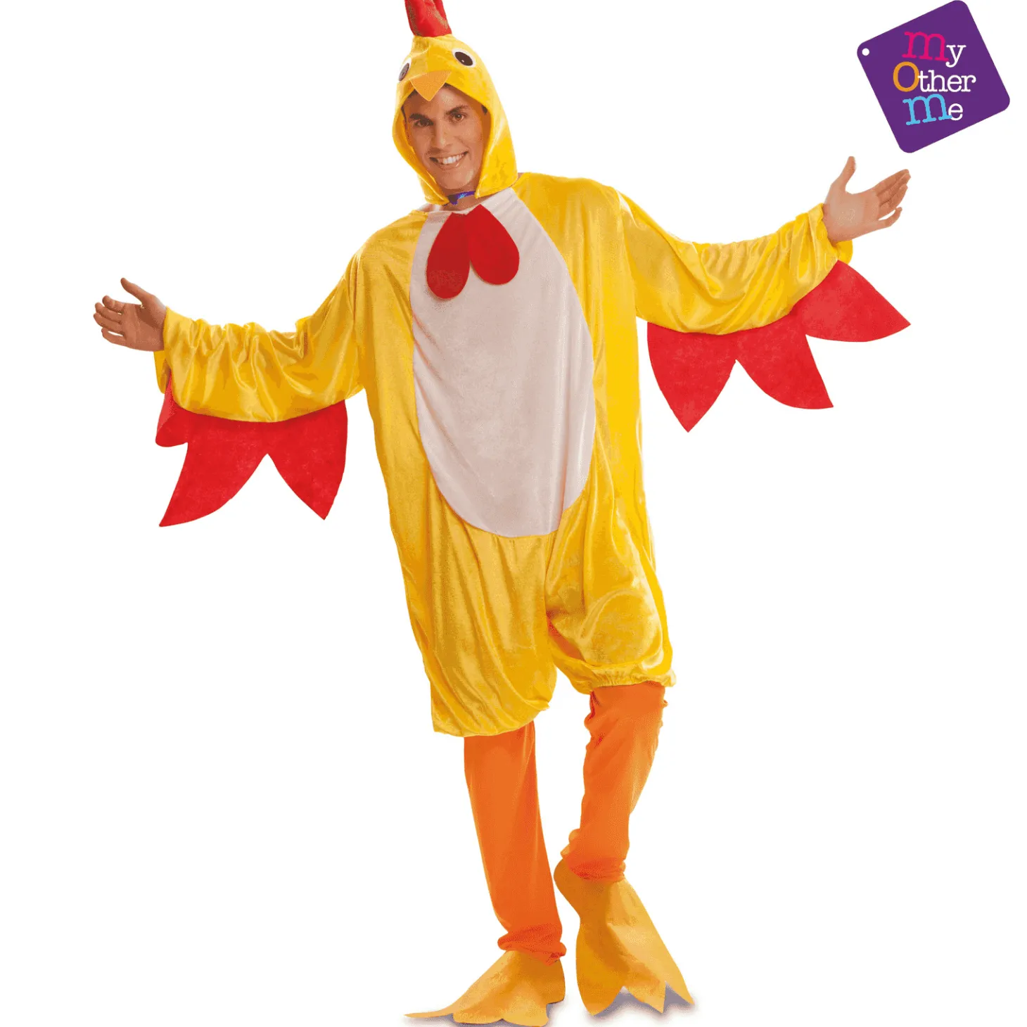 Disfraz de Gallo adulto talla ML