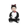 Disfraz de Gatito negro cotton 7-12 meses bebé