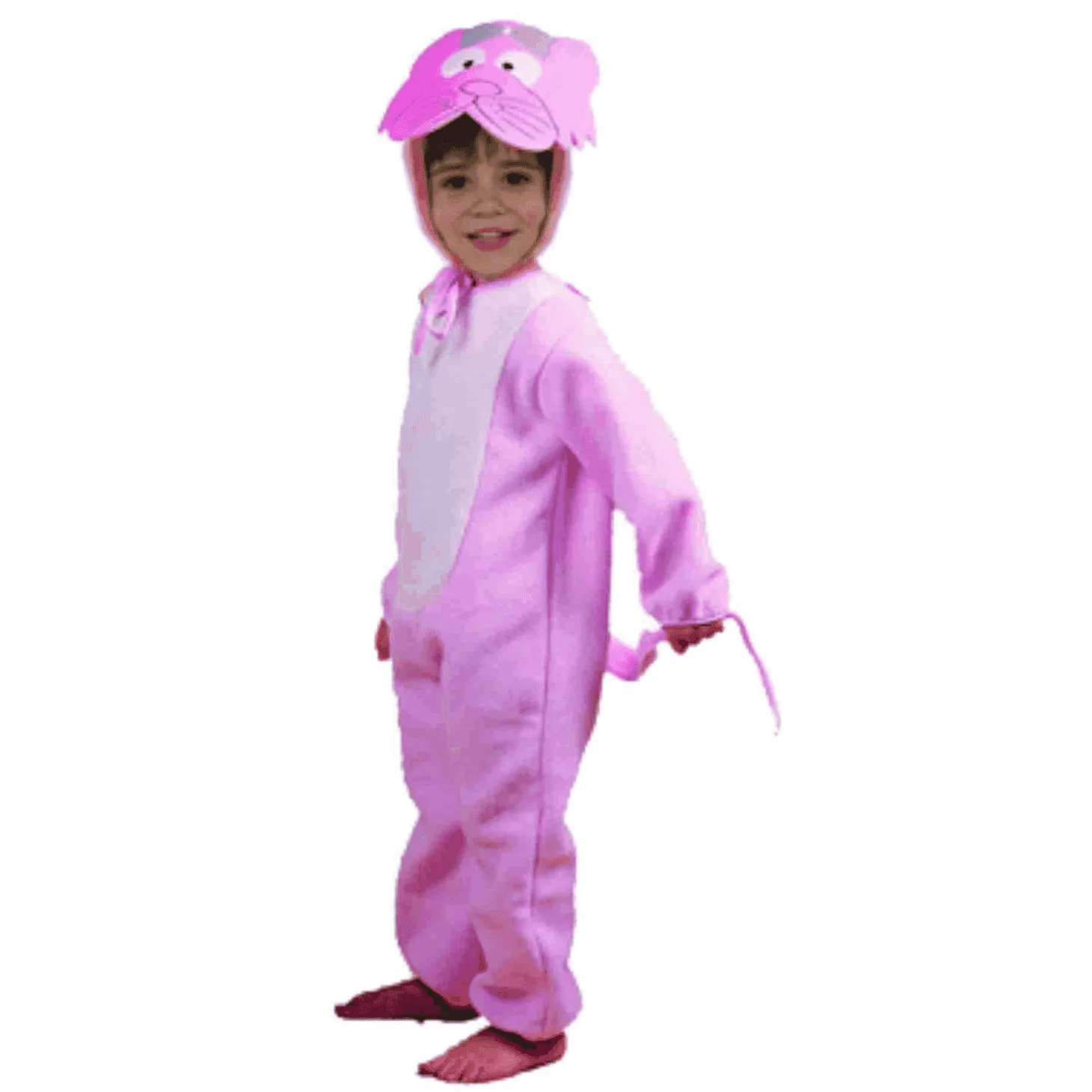 Disfraz De Gatito Rosa Infantil 2-4 A