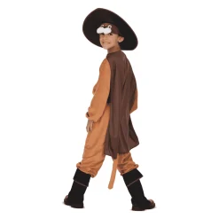 Disfraz de Gato con botas 7-9 años infantil