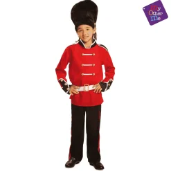 Disfraz de Guardia inglesa talla 10-12 años – Ideal para carnaval, fiestas y eventos divertidos