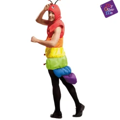 Disfraz de Gusano adulto talla ML