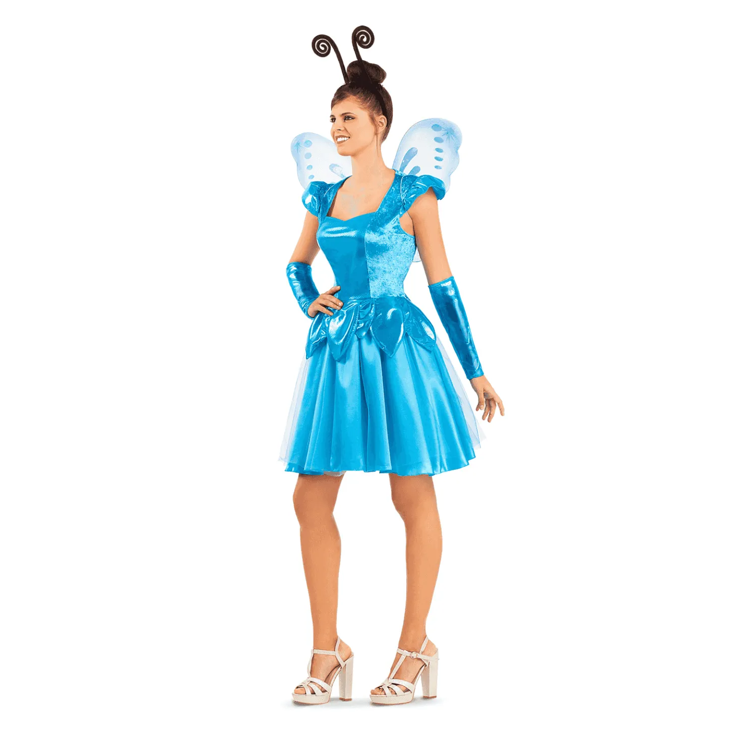 Disfraz de Hada azul adulto talla ML