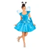Disfraz de Hada azul adulto talla XL