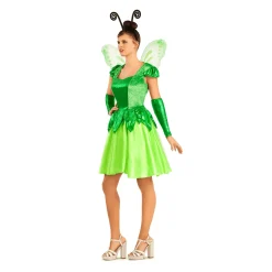 Disfraz de Hada verde adulto talla S