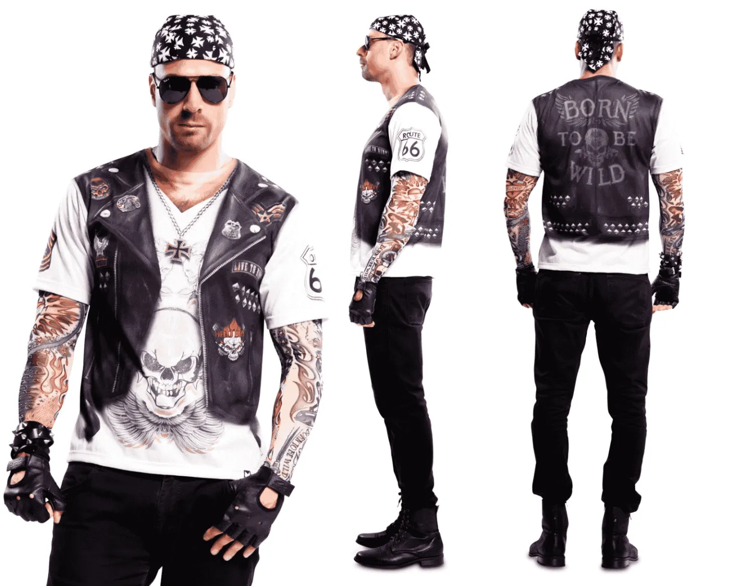 Disfraz de Hell boy adulto talla S