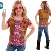 Disfraz de Hippie girl 2-4 años infantil