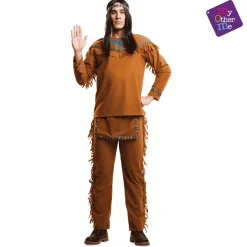 Disfraz de Indian boy adulto talla ML
