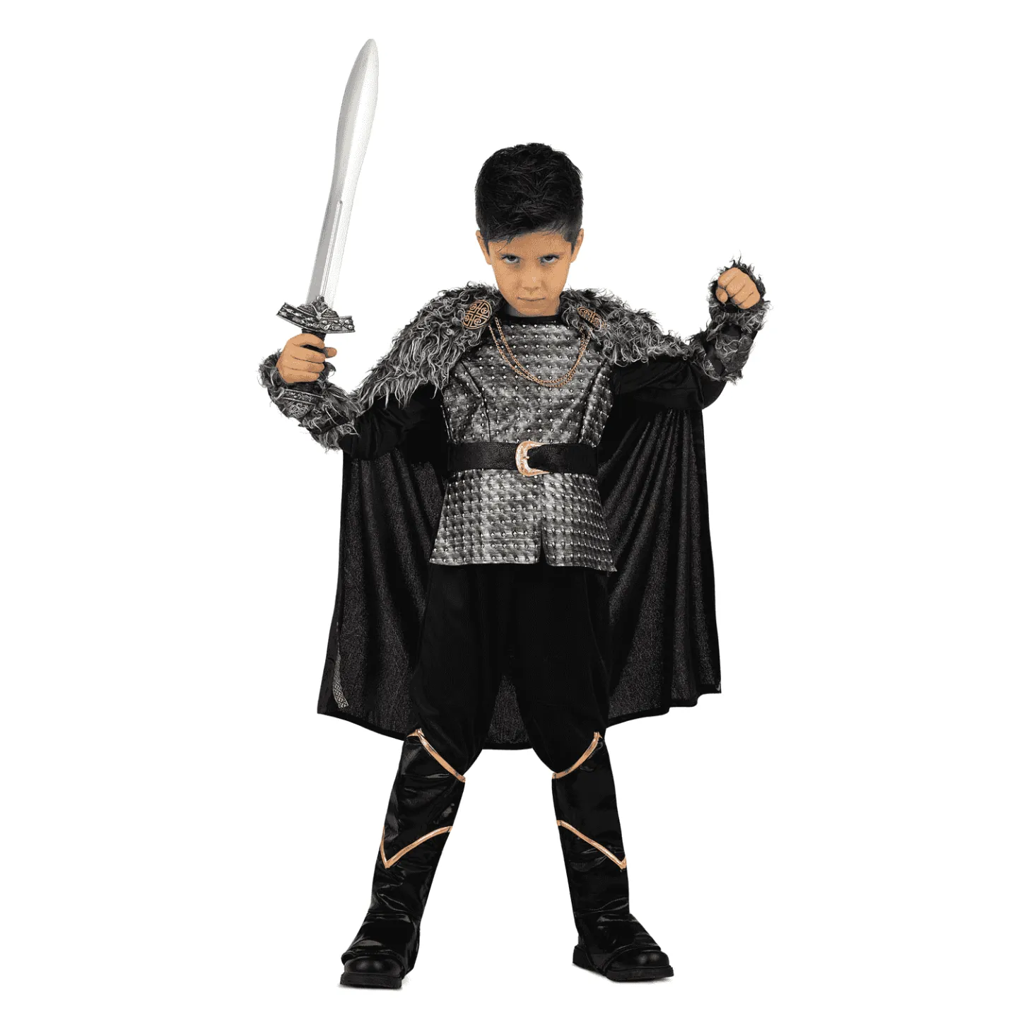 Disfraz de Jefe vikingo 7-9 años infantil