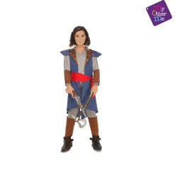 Disfraz de Justiciera azul 10-12 años niña infantil