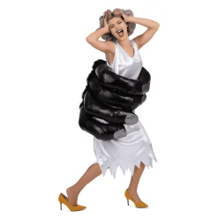 Disfraz de King kong actriz adulto talla M