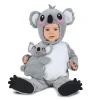 Disfraz de Koala con bebé 12-24 meses bebé