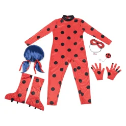 Disfraz de Ladybug 6-8 años infantil