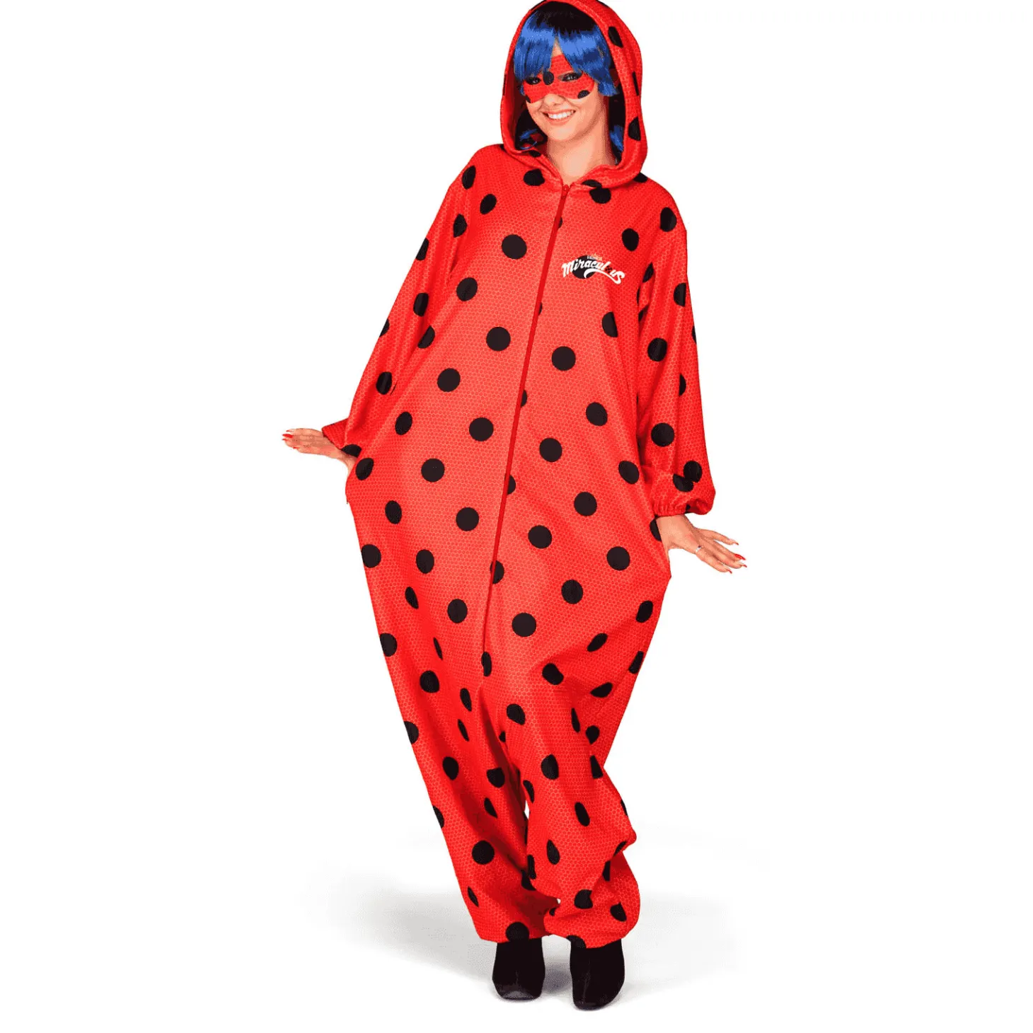 Disfraz de Ladybug pyjamas adulto talla XS