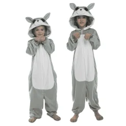 Disfraz de Lobo big eyes 7-9 años infantil