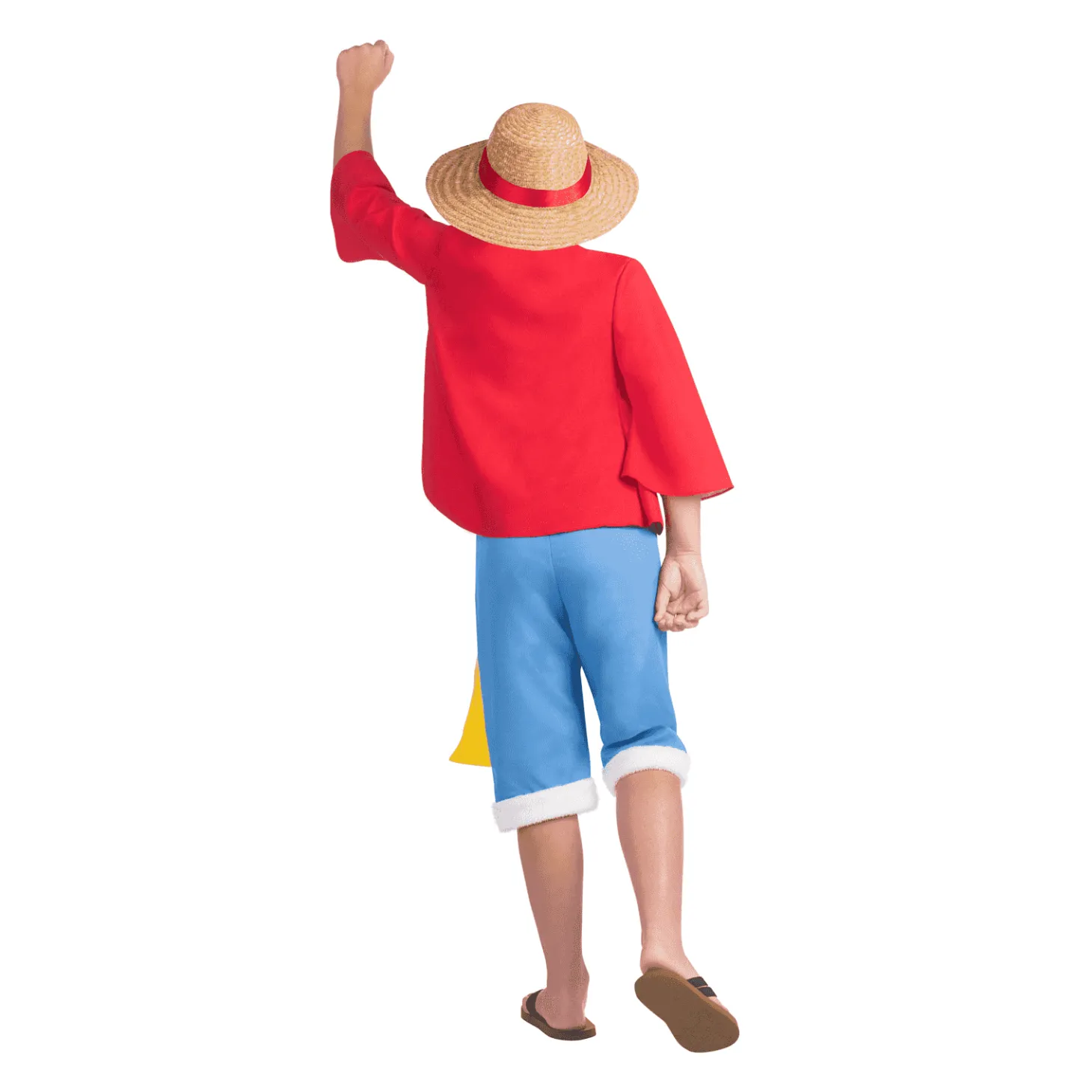 Disfraz de Luffy 10-12 años infantil