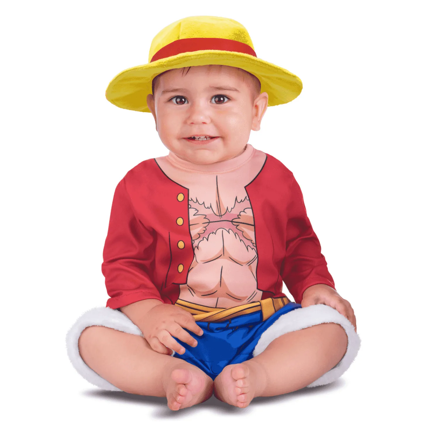 Disfraz de Luffy 24-36 meses bebé