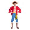 Disfraz de Luffy adulto talla S