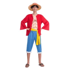 Disfraz de Luffy adulto talla M