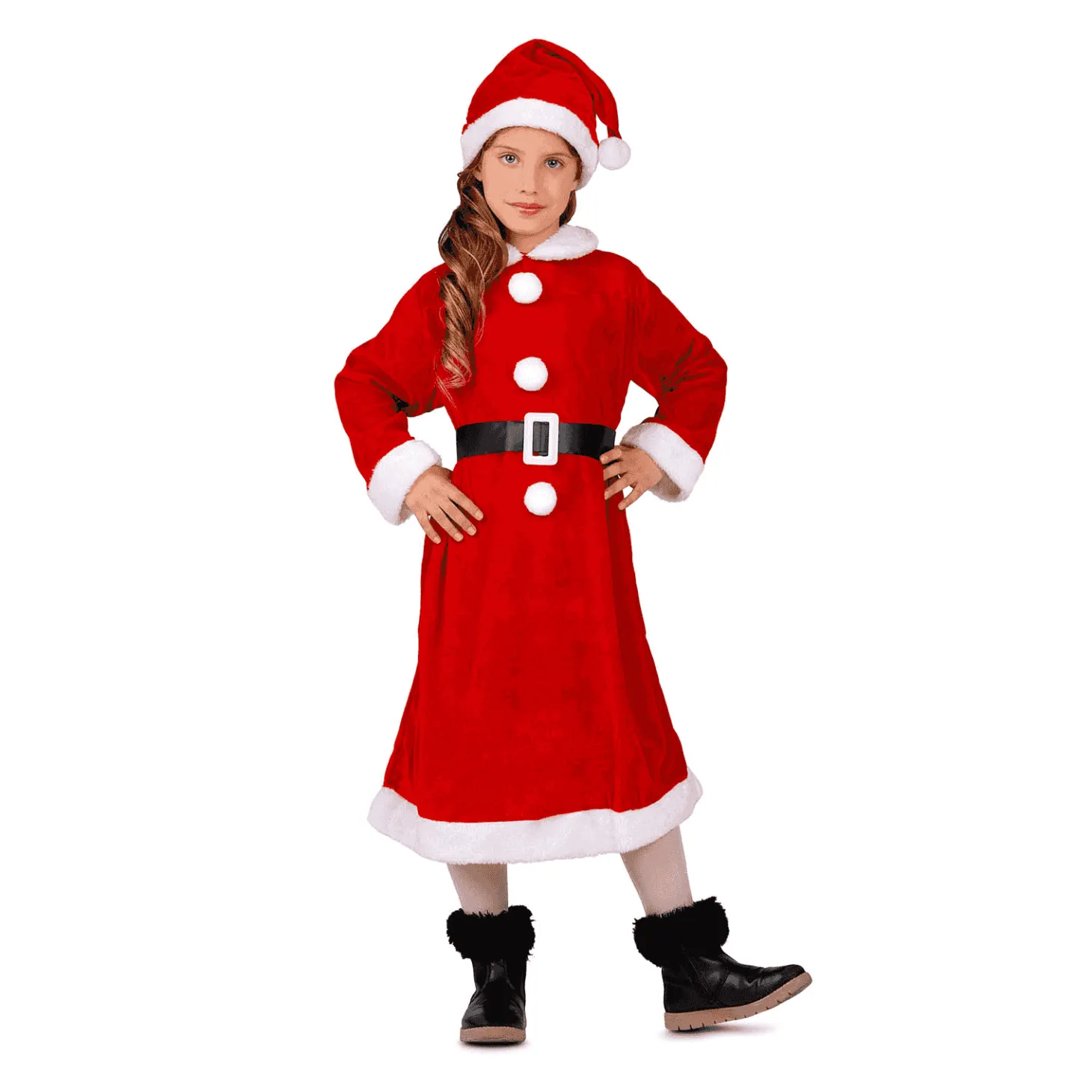 Disfraz de Mamá noel 10-12 años infantil