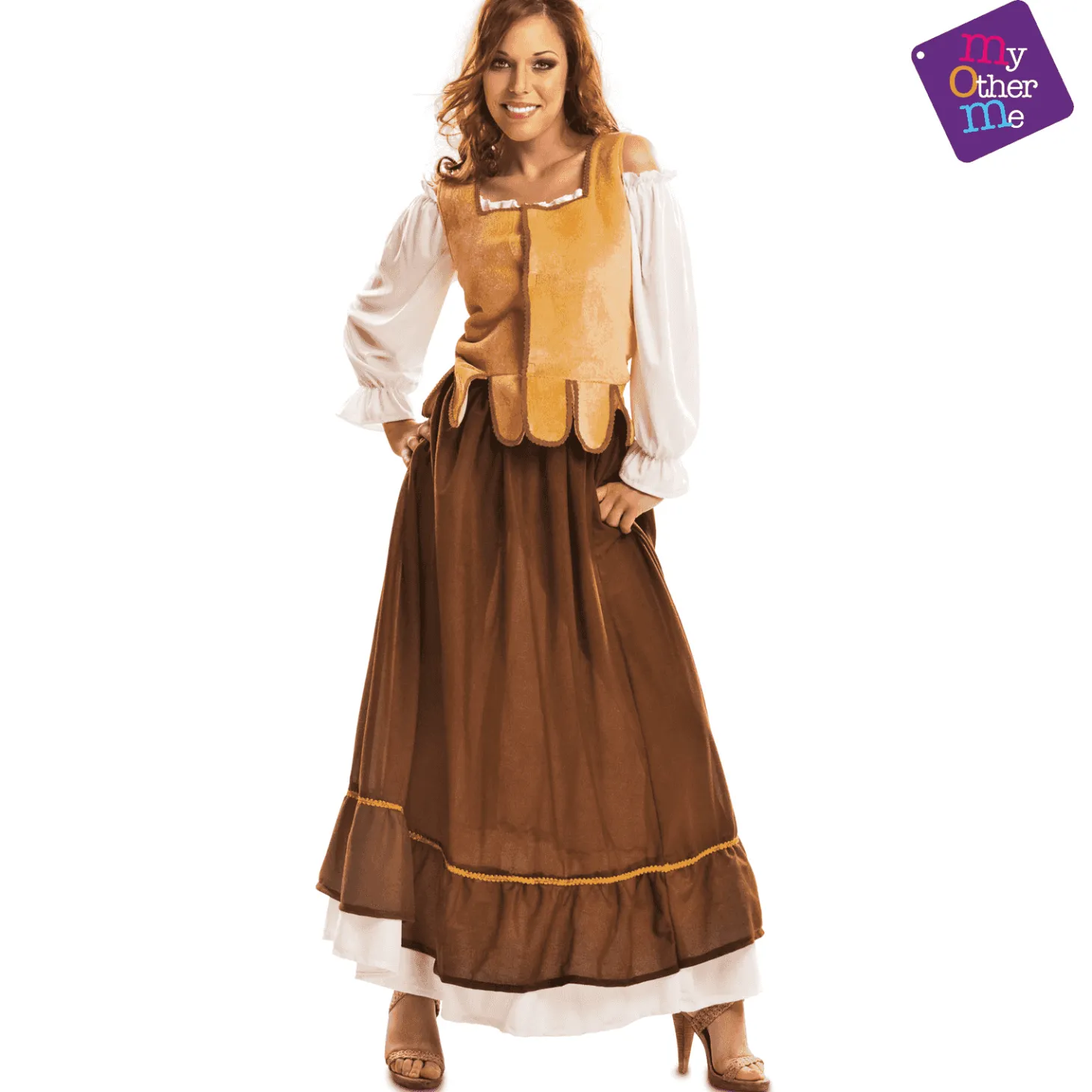 Disfraz de Mesonera adulto talla ML