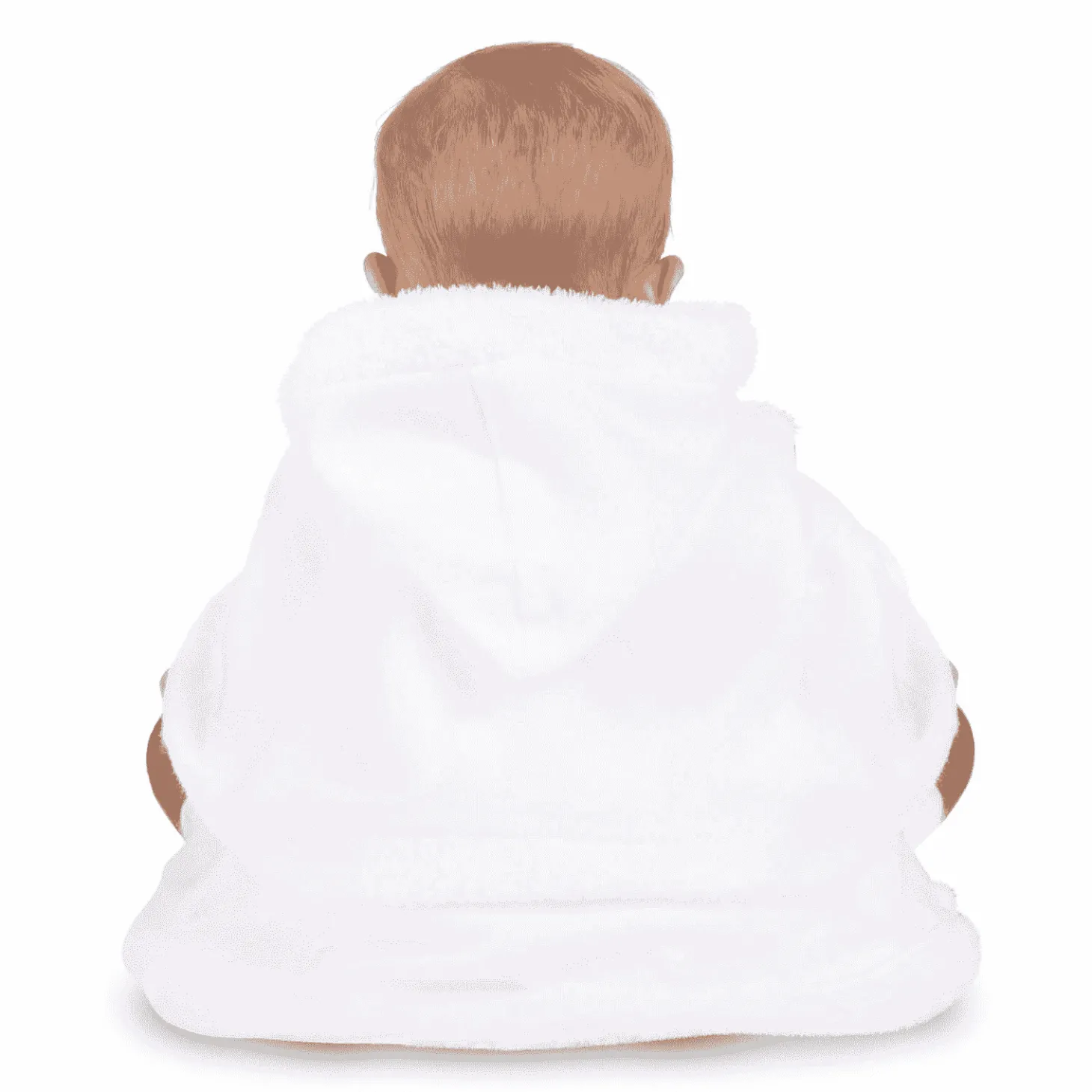 Disfraz de Monada blanca navidad 12-24 meses bebé