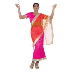 Disfraz de Mujer hindú adulto talla M