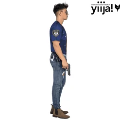 Disfraz de Muscular policeman adulto talla XL