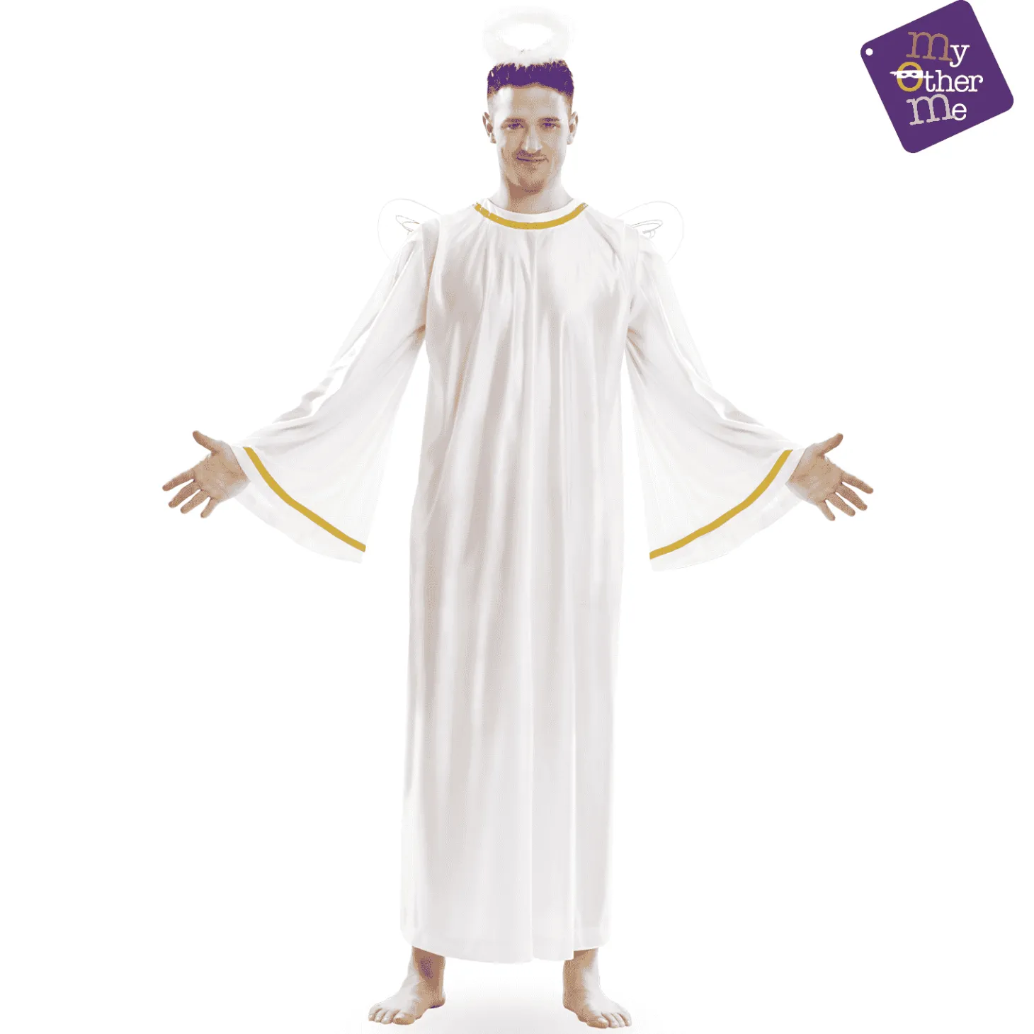Disfraz de Ángel adulto talla ML