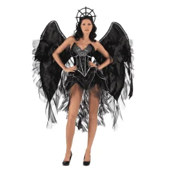 Disfraz de Ángel oscuro adulto talla XL