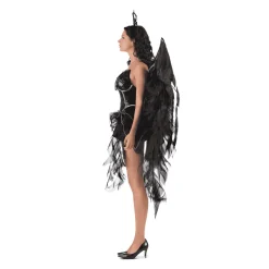Disfraz de Ángel oscuro adulto talla XL