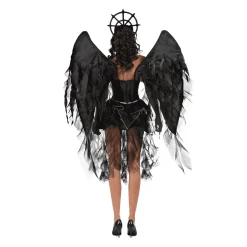 Disfraz de Ángel oscuro adulto talla S