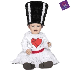 Disfraz de Novia de frankie bebe 12-24 meses bebé