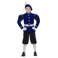 Disfraz de Paje azul 3-4 años infantil