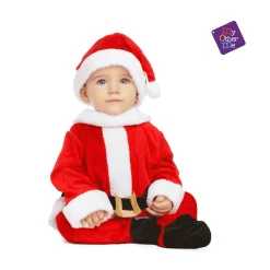 Disfraz de Papá noel 0-6 meses bebé